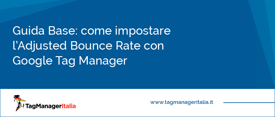 come impostare adjusted bounce rate