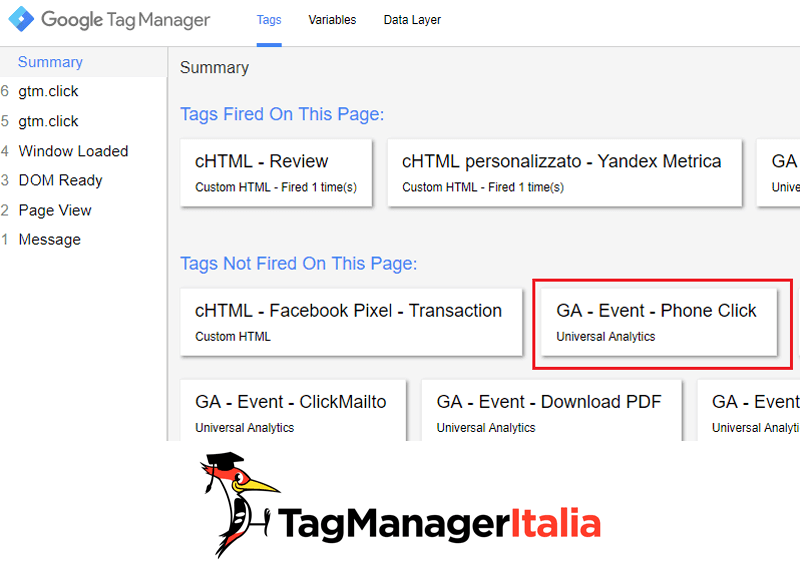 verifica tag click phone google tag manager1