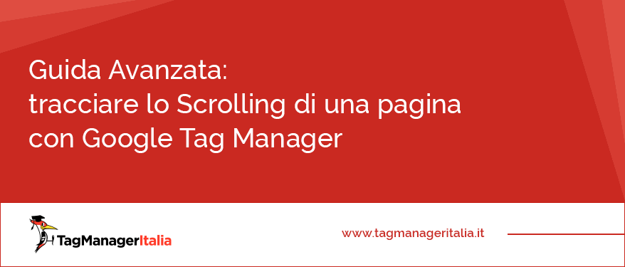 come tracciare lo scrolling di una pagina con google tag manager