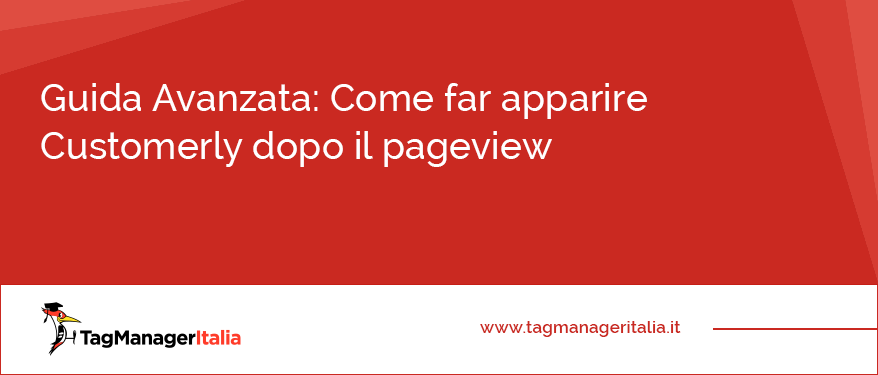 Guida Avanzata Come far apparire Customerly dopo il pageview