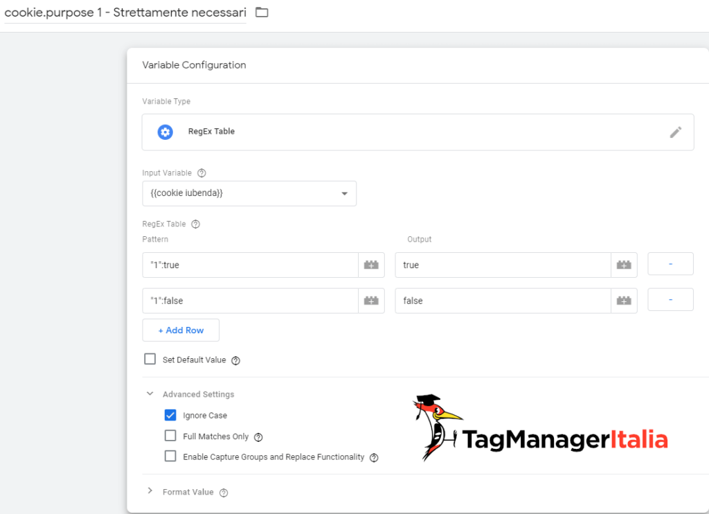 Step 6 - Crea le cinque variabili dei consensi per categoria