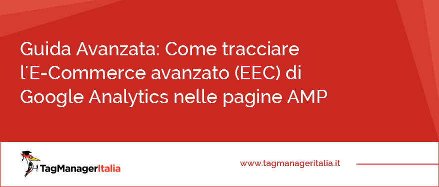 Guida Avanzata Come tracciare l'E Commerce avanzato (EEC) di Google Analytics nelle pagine AMP