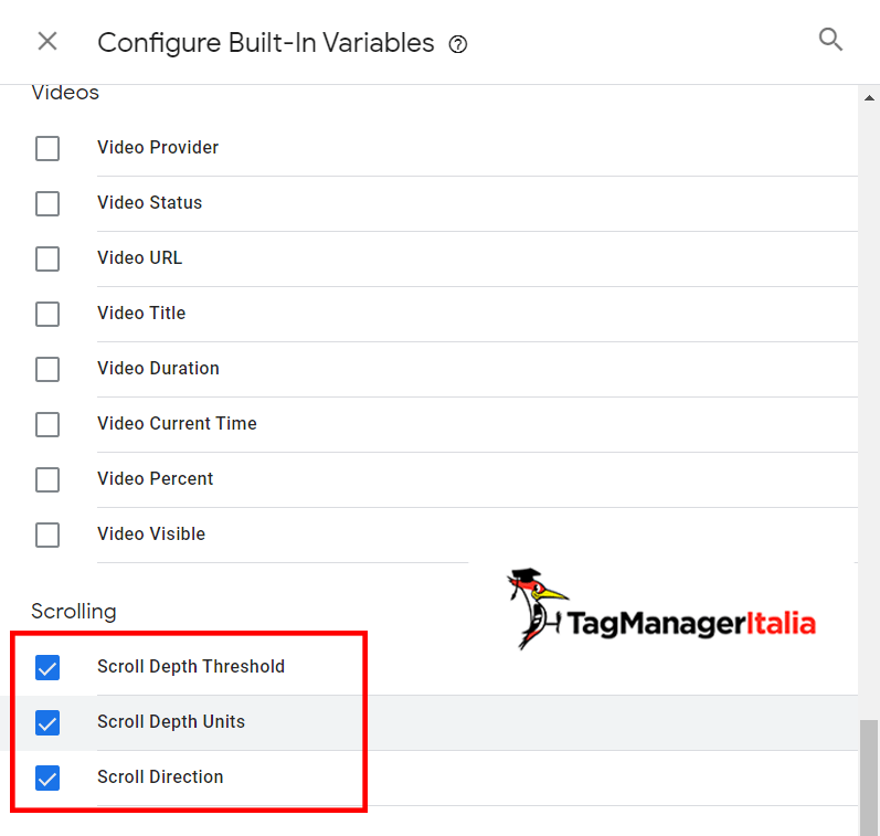 Configure Built-in variables to engage the user 