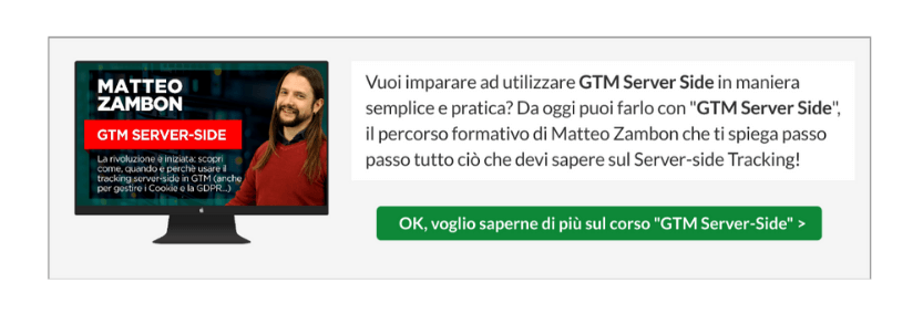 Corso Google Tag Manager Server-Side