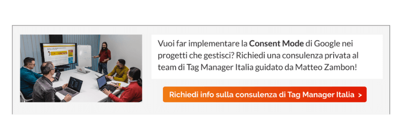 Richiedi una consulenza per la gestione della Consent Mode di Google