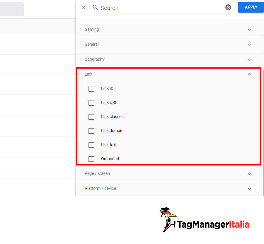 Custom Dimensions Link report Explore GA4